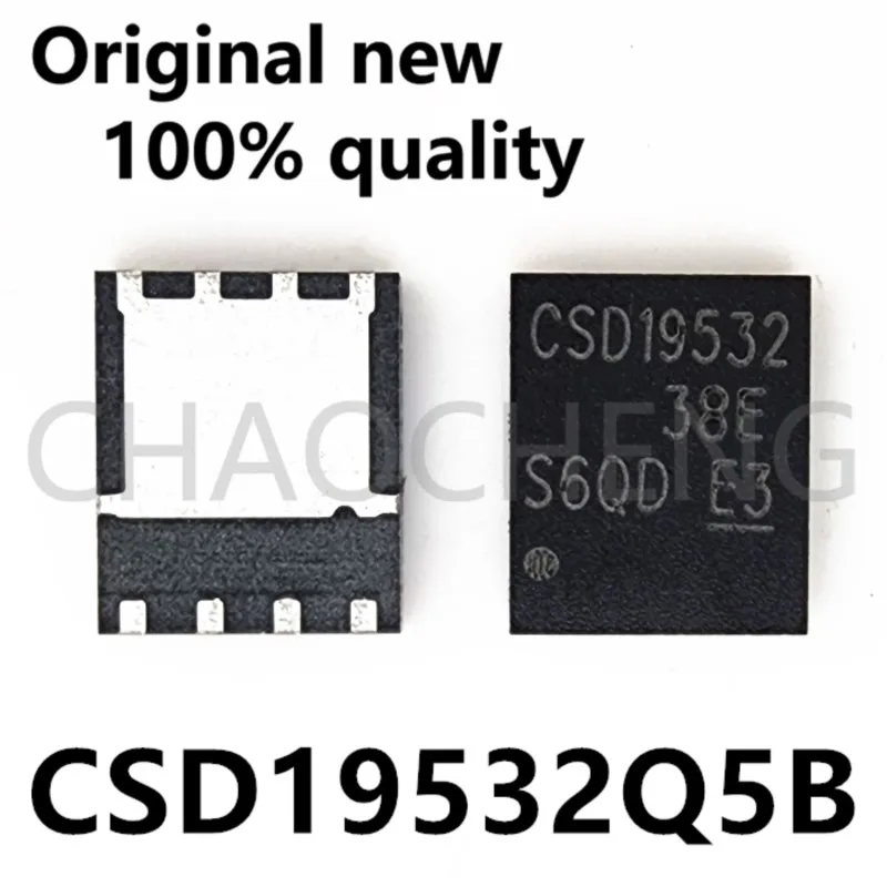 Chipset original, CSD19532, CSD19532Q5B, QFN, 100% novo, 1-2 PCes