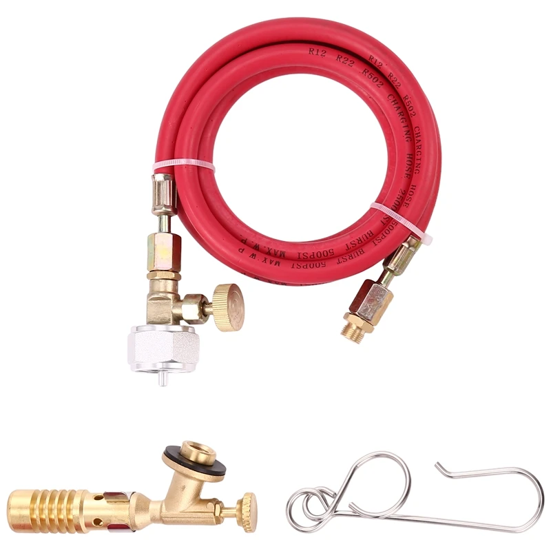 For Mapp Gas Turbo Torch Plumbing Turbo Torch With Hose For Solder Propane Welding Kit