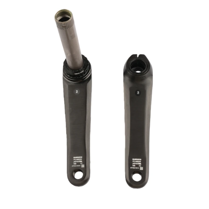 Shimano DEORE XT M8200 Kurbel 12-Gang 160mm/165mm/170mm/175mm MTB Kurbel Paar Geeignet für Mountainbike Original Kurbel – Detail 10
