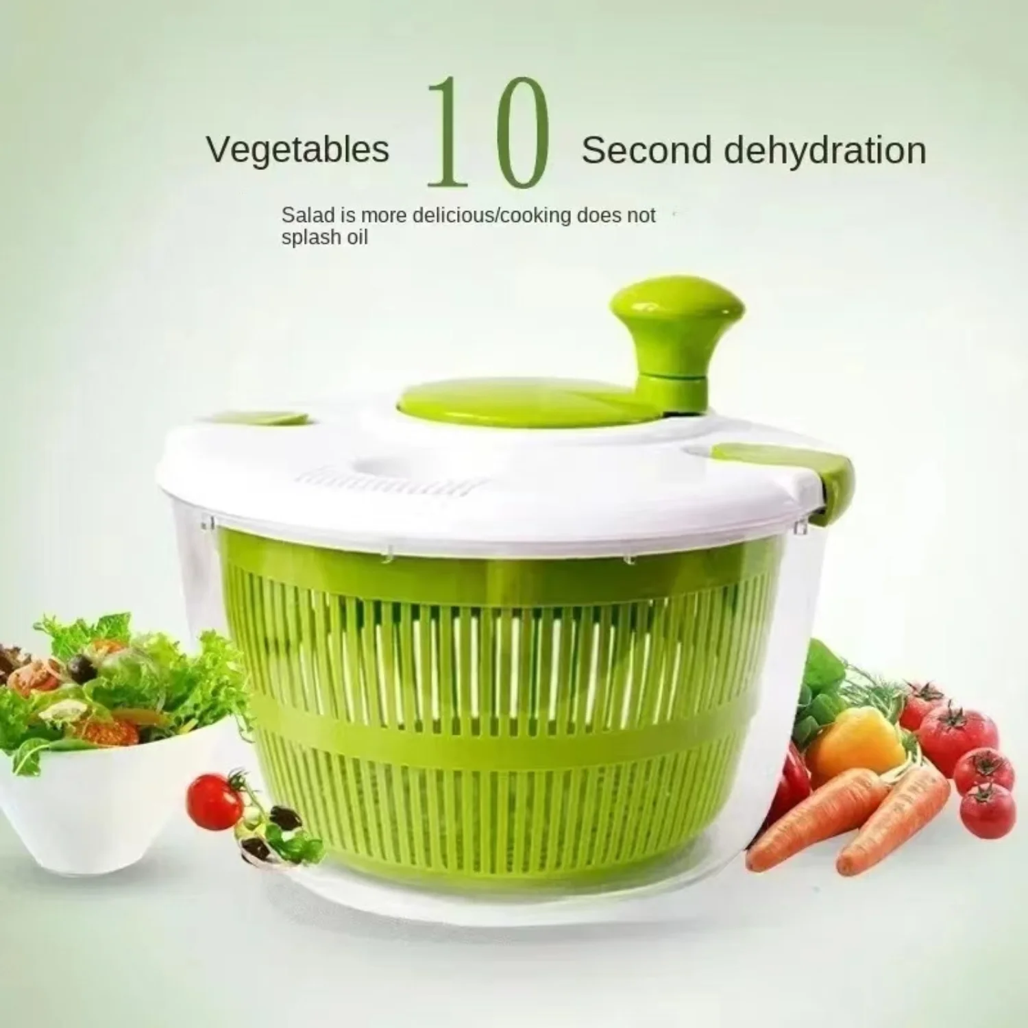 

Vegetables Dryer, Salad Spinner, Fruits Basket, Vegetables Washer Dryer, Fruit Drainer, Lettuce Spinner, Colander Basket, Drying