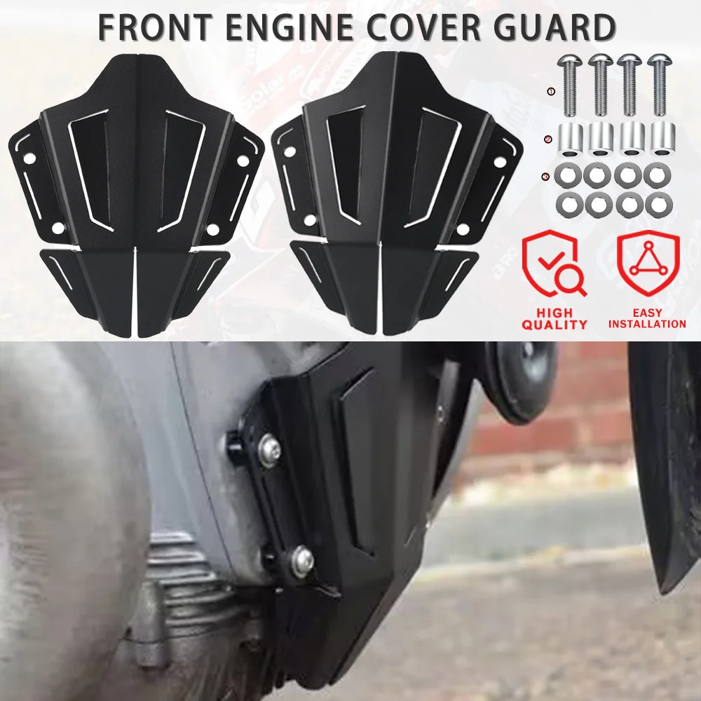 

For Moto Guzzi V100 V 100 Mandello S 2022 2023 2024 2025 Cylinder Head Guard Protector Cover Motorcycle Front Engine Cover Guard