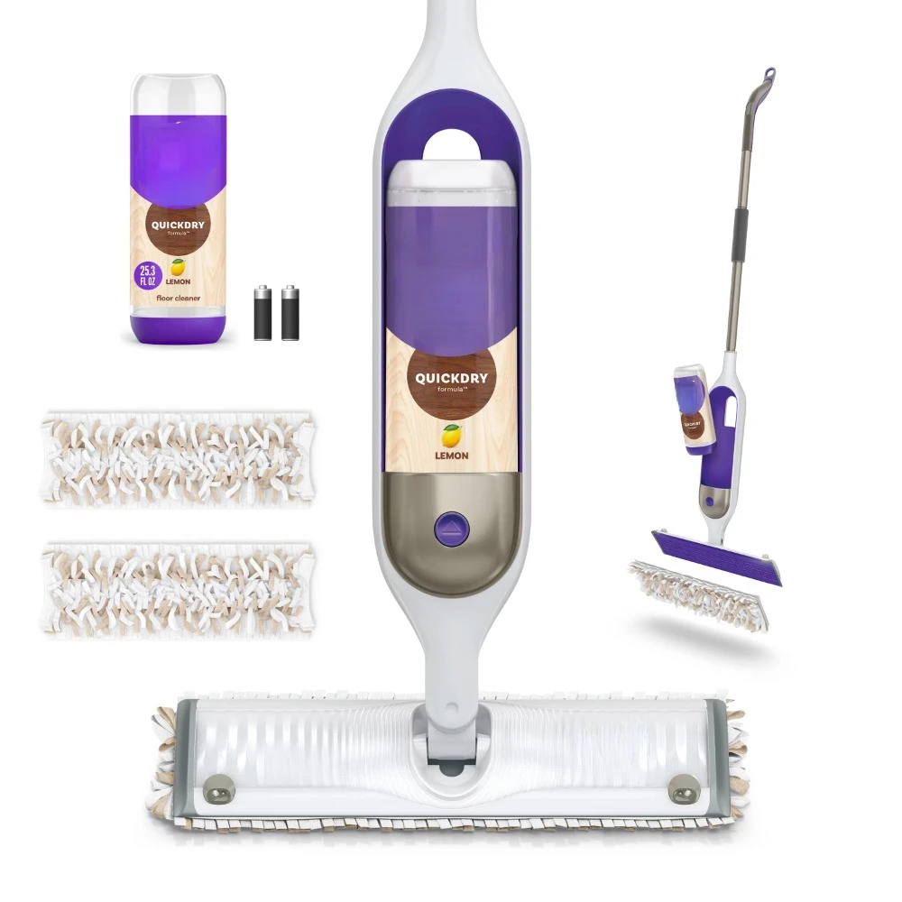 

Wood Mop Kit for Floor Cleaning, Lemon Scent