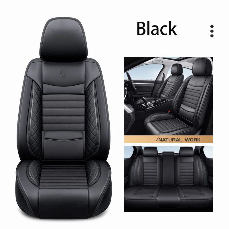 Universal Leather car seat covers For Chevrolet Colorado Chevy Blazer Spark Captiva all car model accessories Vehicle supplies