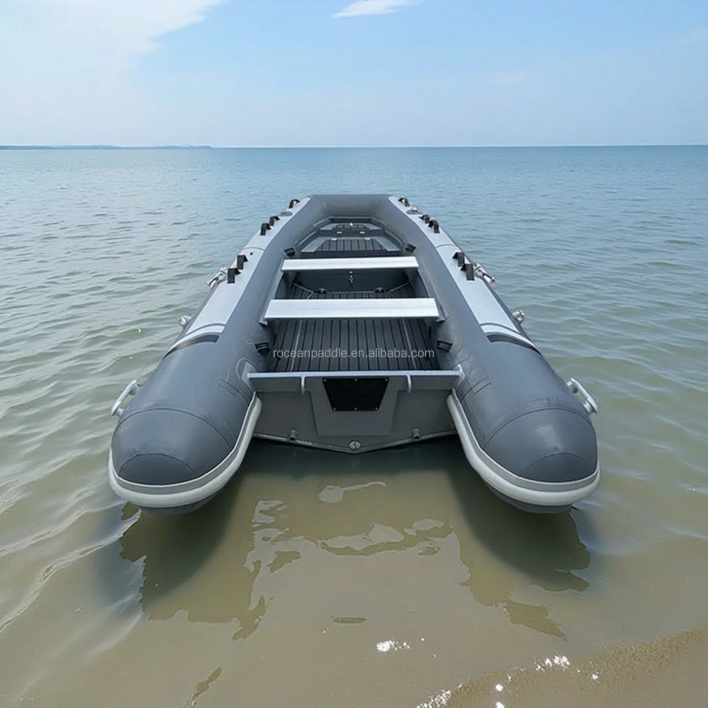 

Aluminum Hull Hypalon PVC Inflatable Rib Boat For Water Sports With CE Certificate