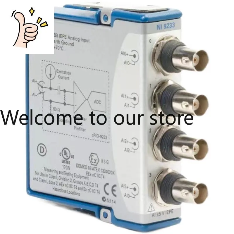 American NI 9233 Dynamic Signal Acquisition Equipment 24-bit 779365-01