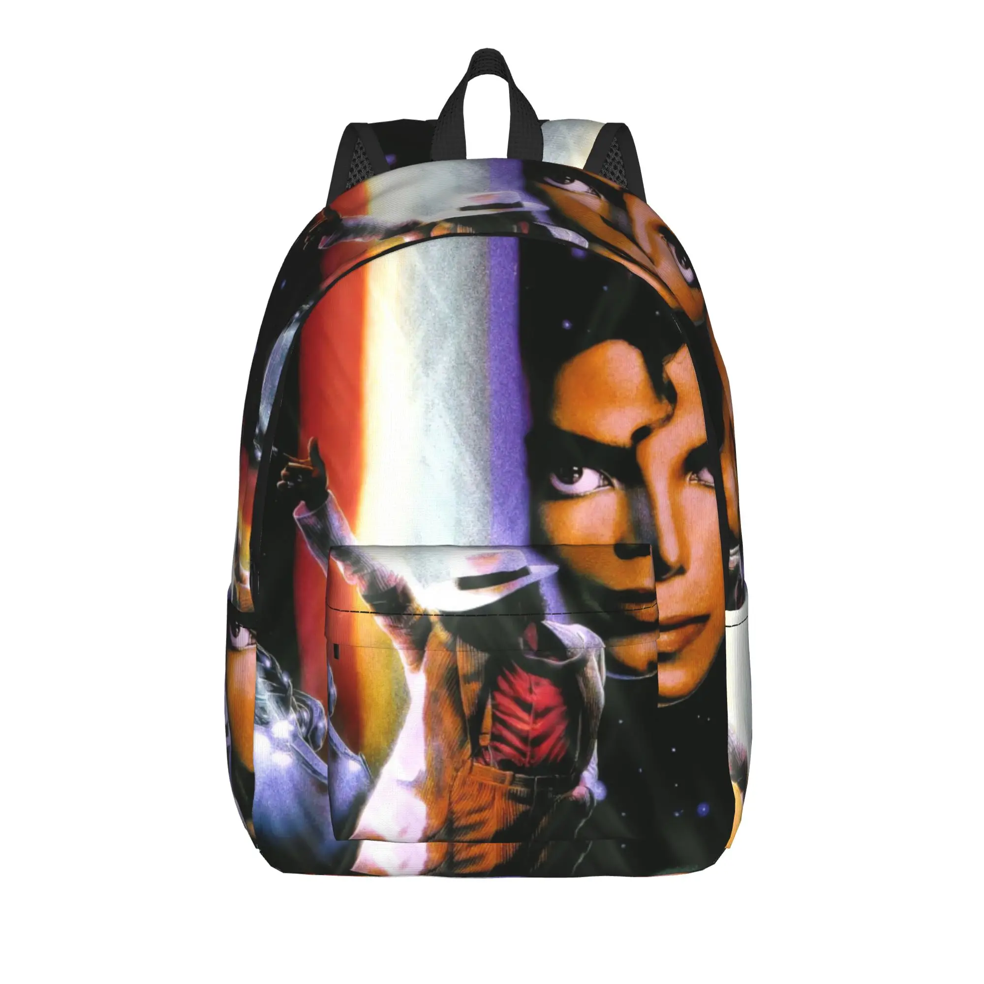 Michael Jacksons Musical Movie 2026 Backpack Boy  Print Backpacks Polyester Leisure High School Bags Hiking Designer Rucksack