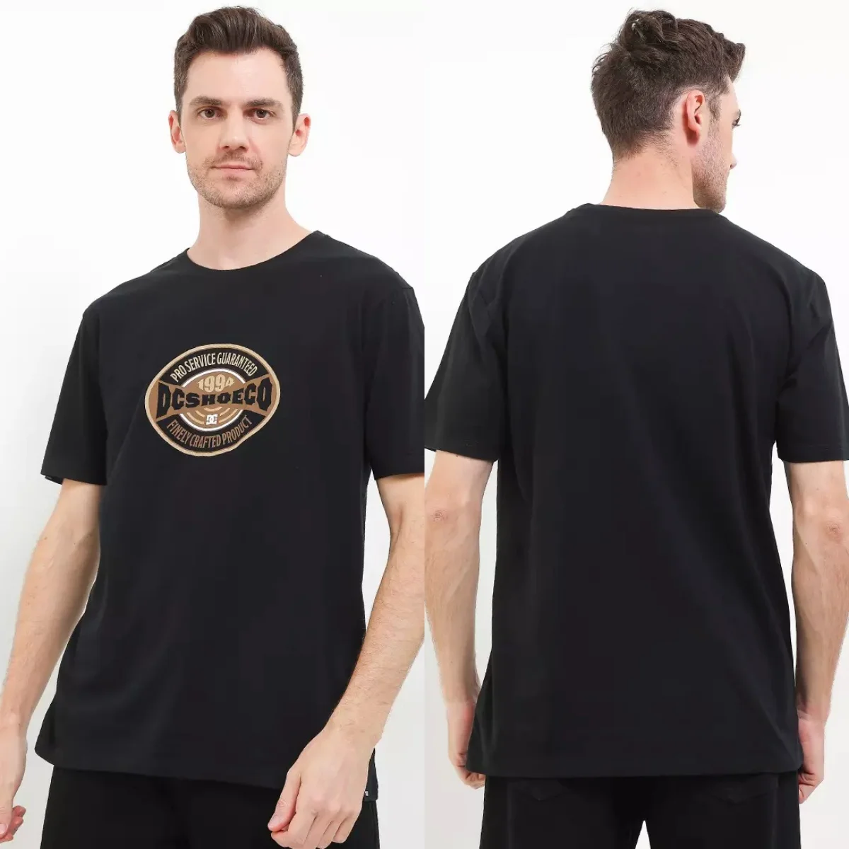 Camiseta con logotipo de DC Art, camiseta clásica de marca para deportes extremos y skateboarding, camiseta gráfica de algodón para hombres y mujeres, ropa de calle de verano
