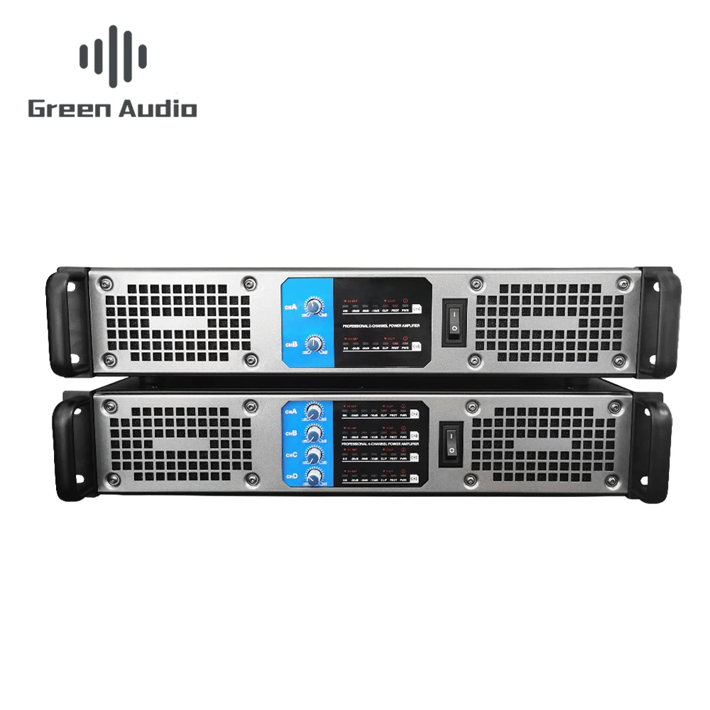 2025 GAP-602 Digital Amplifier Professional 600W 10000W 2 Channels 8 channels Powerful Amplifier For KTV Stage Concern Church