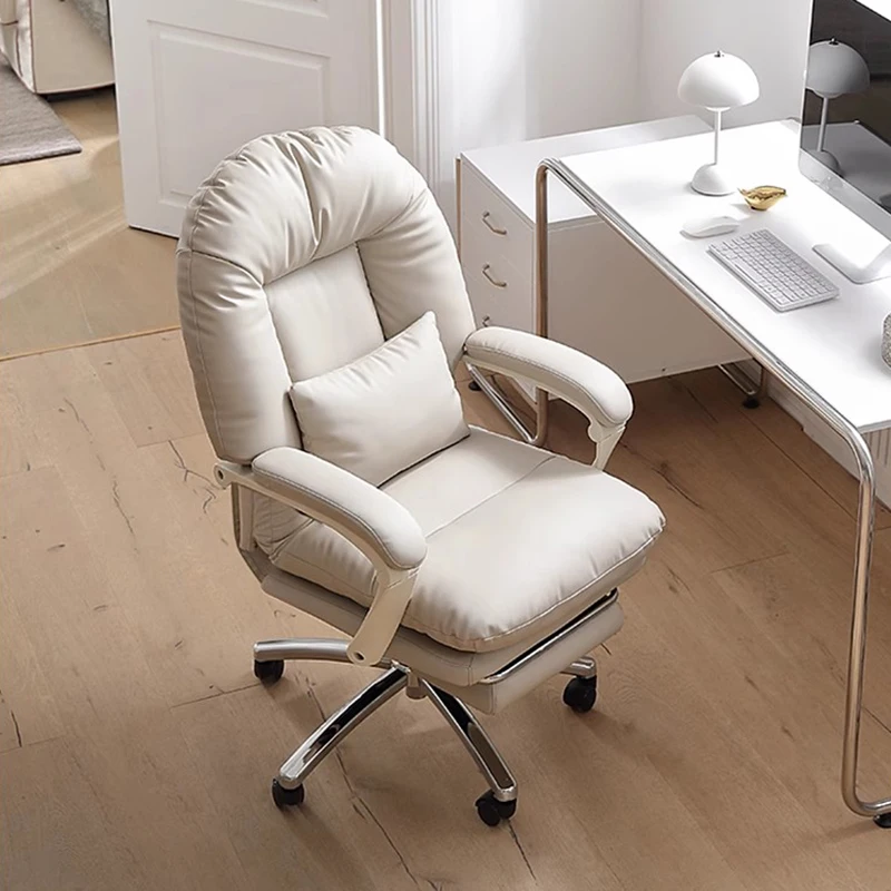 

Salon Recliner Office Chair Pedicure Designer Lazy Comfortable Leather Office Chair Computer Relaxing Mobilya Salon Furniture