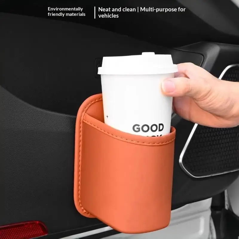 Auto-Getränkehalter mit Rücksitz-Clip Multifunktionaler Auto-Organizer für bequeme Aufbewahrung von Bechern und Flaschen – Detail 4