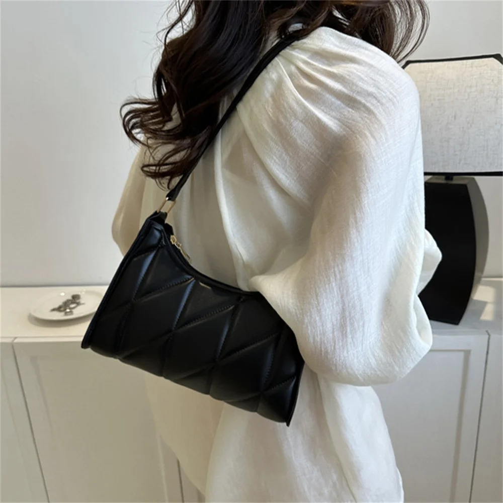 2023 Trendy Women Shoulder Bag Fashion Pu Handbags Crossbody Bags Small Handle Bags Shopper Clutch Purse