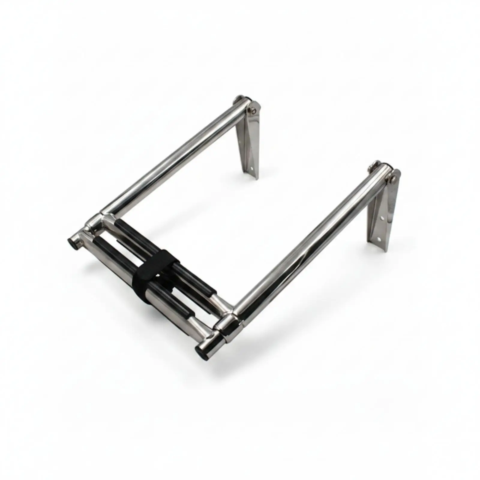 Boat Ladder Polished Metal Finish Folding Boat Ladder Foldable