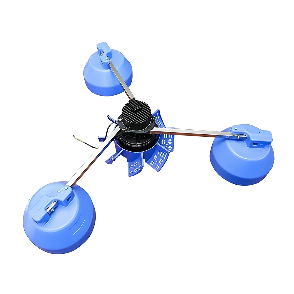 1.5kW Conversion Oxygenation Frequency Floating Ball Impeller Aerator for Fish Pond