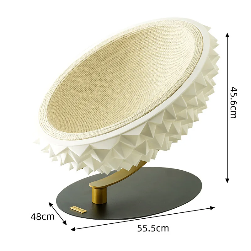 Oversized Durian Cat Scratching Board Rocking Chair No Debris Cat Claw Grinding Multifunctional Cat Sofa Pet Furniture