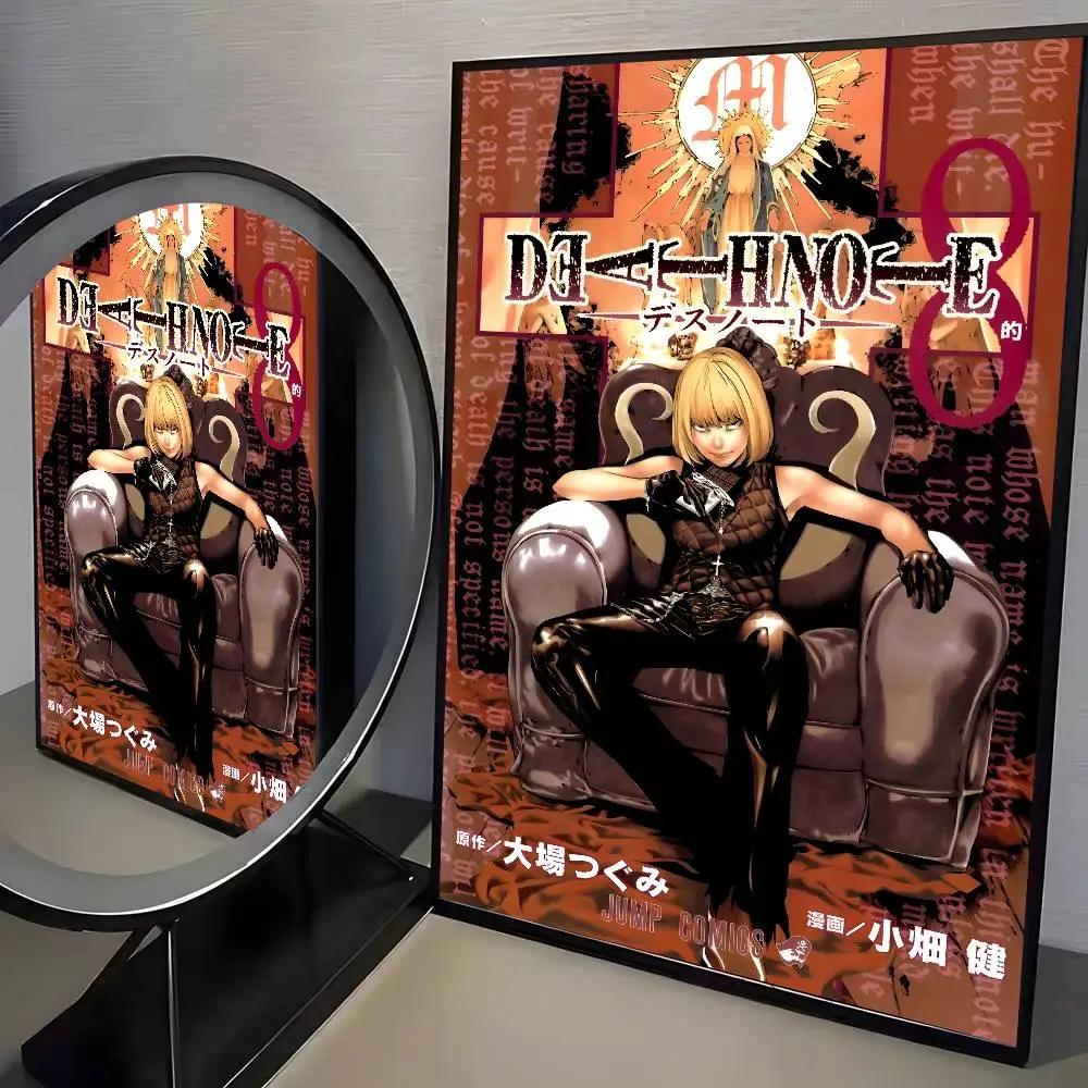 Anime Death Note DN L Klassisches Vintage-Poster Kunst HD-Leinwand Hochwertiger Ästhetischer Druck Papier Wandkunst für Wohnzimmer Heimdekoration – Detail 14