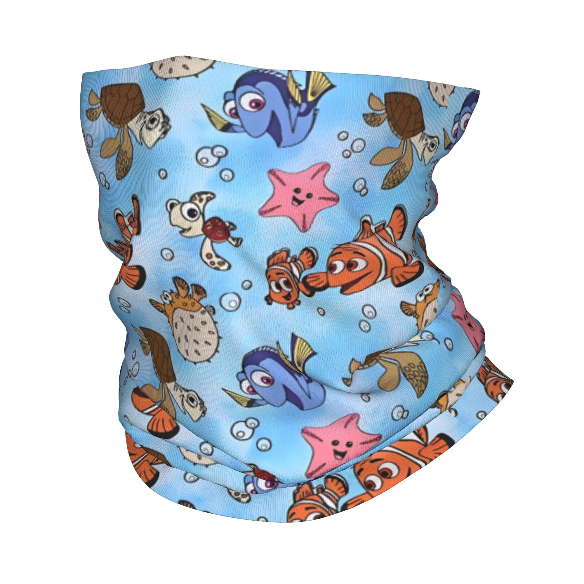 

Индивидуальный мультяшный шарф-бандана F-Findings N-Nemos для женщин и мужчин, зимний, для походов, катания на лыжах, гейтер, маска для лица для приключений