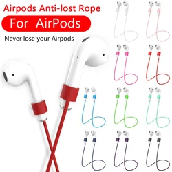 Airpods Strap Airpods Anti Lost Rope Silicone Airpods Lanyard compatible For Airpods Rope Earphone Storage Anti-Lost
