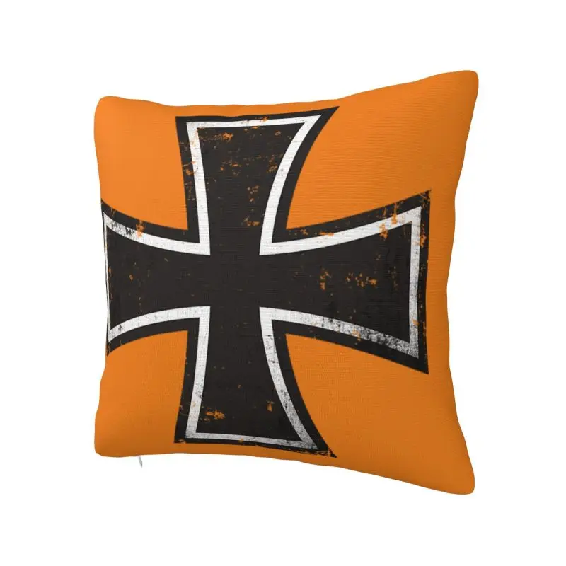 German Iron Cross Cushion Cover 45x45cm Soft Cute Throw Pillow Decoration Salon