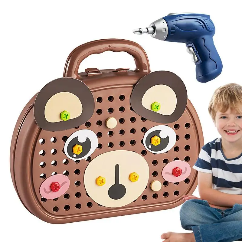 

Toddler Play Tools Set Educational Construction Engineering Toy Engineering Playset Construction Toy For Preschool Young