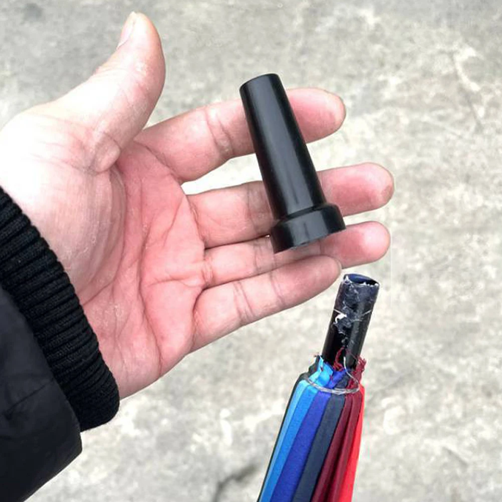 

2 Pcs Long Pole Umbrella Top Hat Rain Repair Cap Accessory Replacement Pocket Outdoor Tops Cover