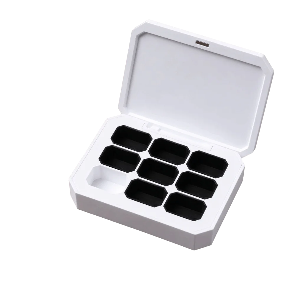 Portable Nail Polish Palette Detachable Light Avoiding Nail Art Palette Magnetic Lid Professional Empty Magnetic Box Painting
