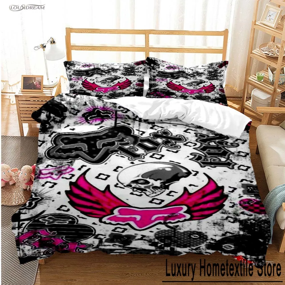 

Modern Fashion F-Fox-Rac Casal Trend All Season Duvet Cover Bedding set Soft Quilt Cover and Pillowcase Single/Double/Queen/King