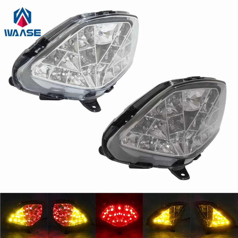 waase For Honda CBR125R CBR150R CBR250R 2011 2012 2013 2014 2015 2016 E-Mark Tail Light Brake Turn Signals Integrated LED Light