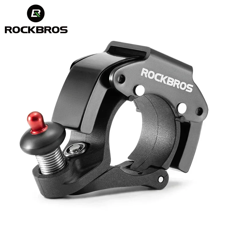 ROCKBROS Bicycle Bell Aluminum Alloy Horn Small Volume Portable Sound Alarm For Safety MTB Road Bike Ring Bicycle Accessories