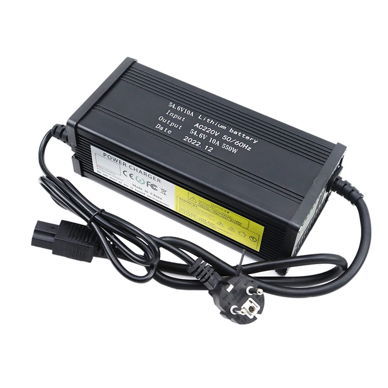 54.6V/67.2V/84V 5A 8A 10A 12A 15A 20A Lithium Battery Charger For13S 16S 20S 48V 60V 72V Li-ion Cell Fast Charger Aluminium case