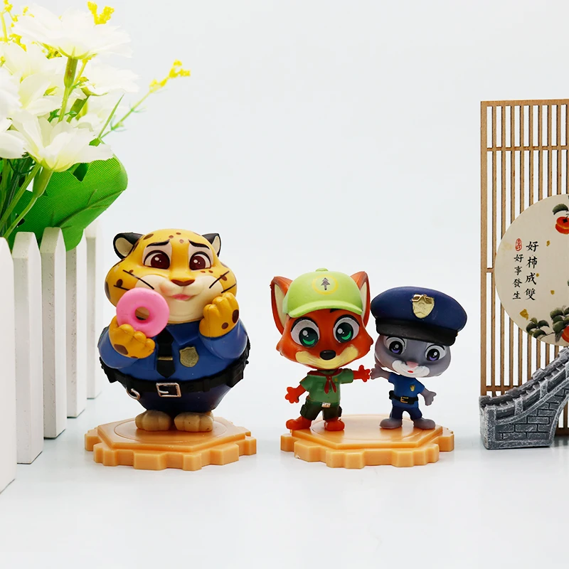 2026 ديزني الأصلي Zootopia صندوق أعمى لطيف نيك جودي عمل الشكل صندوق غامض شخصيات كرتونية الكرتون جمع لعبة مجسمة