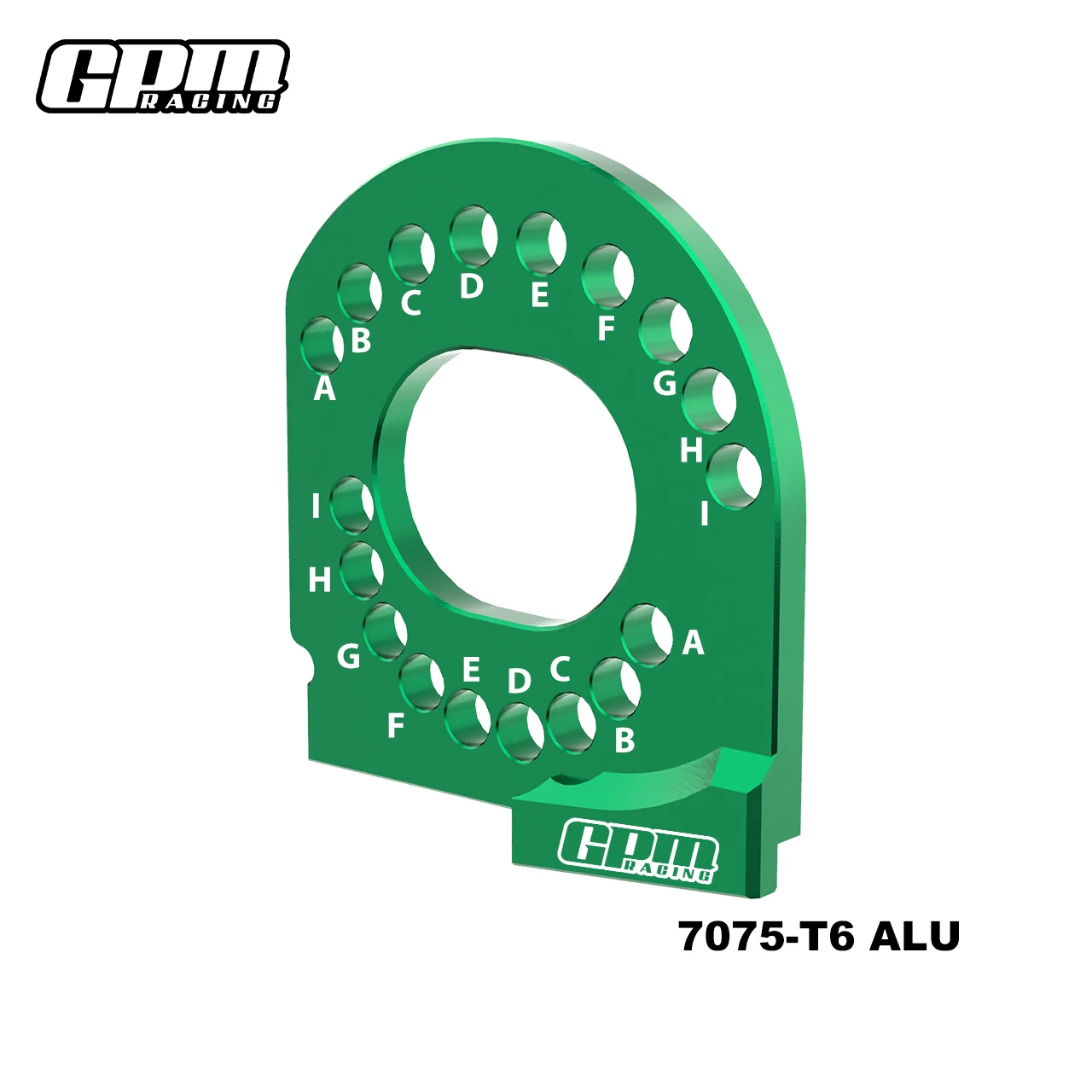 แผ่นยึดมอเตอร์โลหะผสม GPM 7075 เสริมสร้างสําหรับ TRAXXAS Mini Maxx