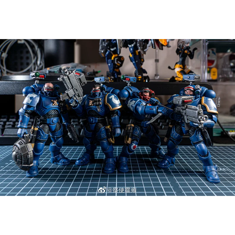 JOYTOY Dark Source Warhammer 40K Extreme Soldier Intruder Ruchoma Figurka Żołnierza Wojskowego Model Zabawka Figurka Akcji