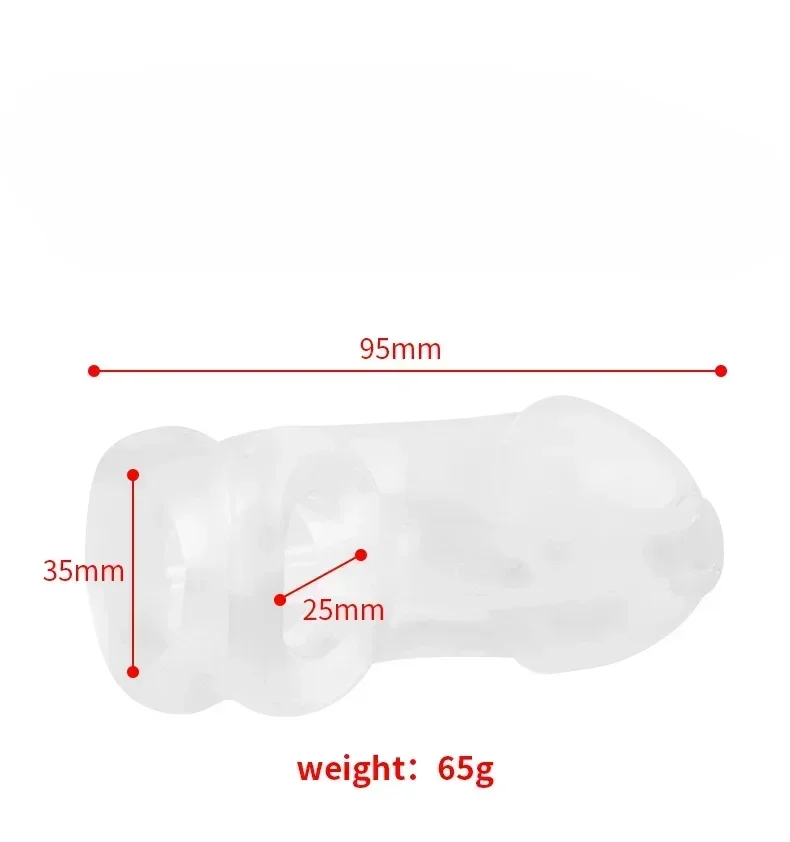 BDSM 대체 섹스 토이, 남성 게이, 재사용 가능한 항문 순결 케이지, 침투 항문 전립선 자극, 2 in 1, 18