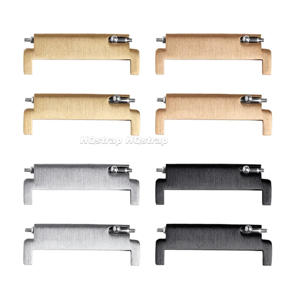 1 Pair Watchband Adapter Watch Strap Spring Bars 20mm-22mm 20mm-20mm 22mm-22mm Quick Release Pins Metal Connectors Accessories