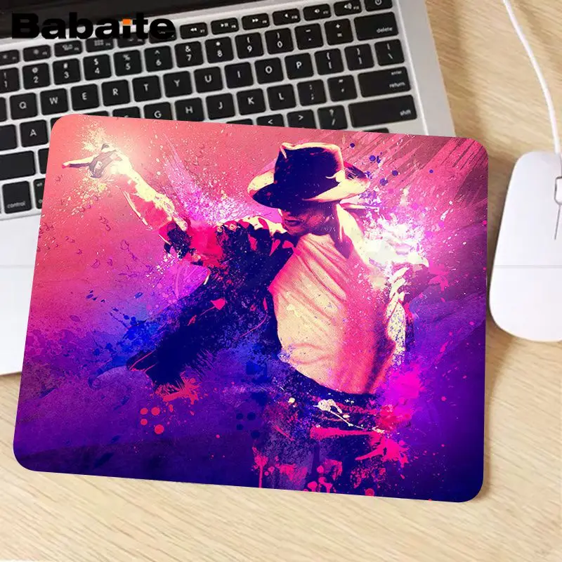 Michael Jackson My Favorite Gaming Player Desk Laptop Rubber Mouse Mat Size For CSGO Game Player Desktop PC Computer Laptop