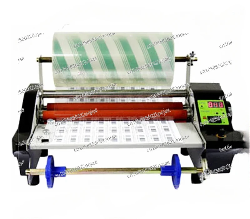 FM360s Photo Laminating Machine Electric Laminator Self-adhesive Crystal Label Hot&Cold Lamination Paper Book Laminating Machine