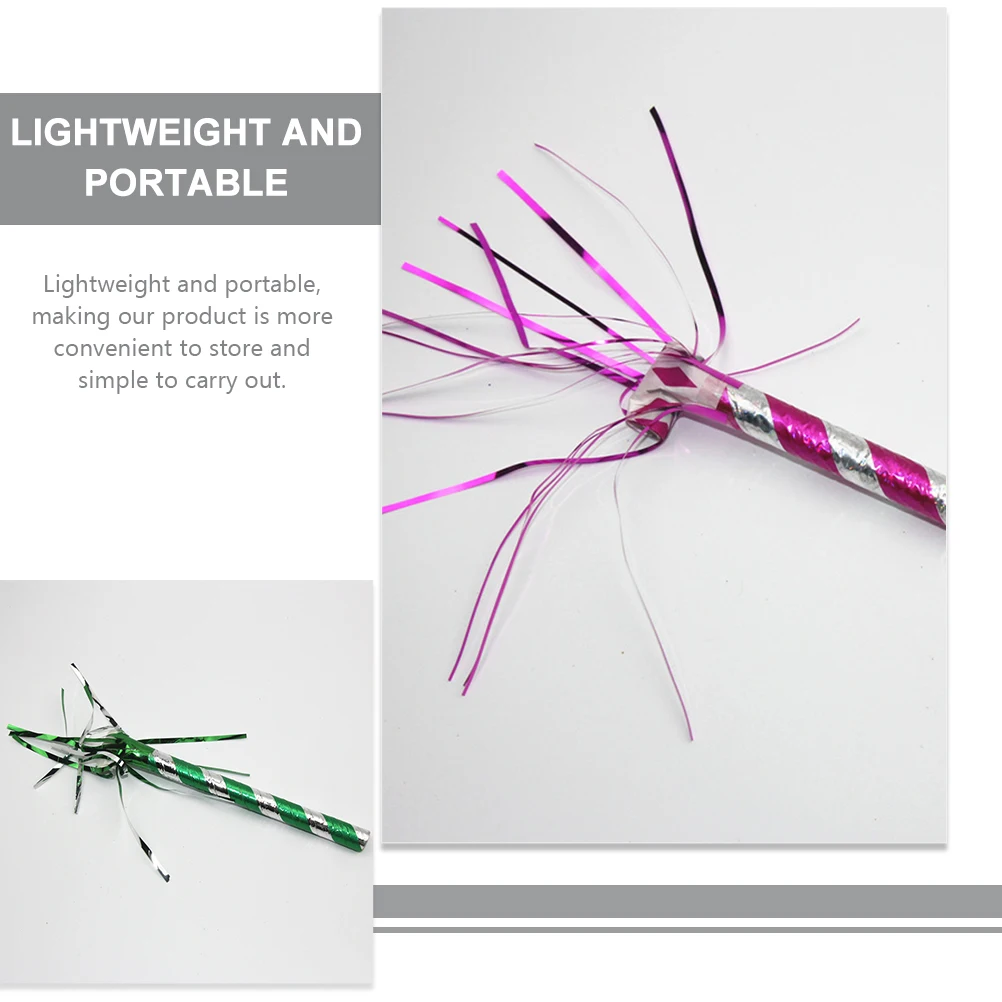 20 قطعة منفاخ الحفلات صانعي الضوضاء صافرة دعائم الحفلات الموسيقية صانعي الضوضاء الممتعة لجمع المهرجانات