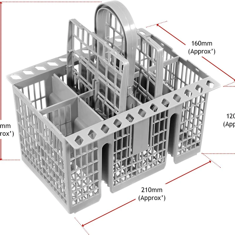 New Dishwasher Cutlery Basket Heat-Resistant Universal Dishwasher Basket Stable Cutlery Insert For All Dishwashers Home Storage