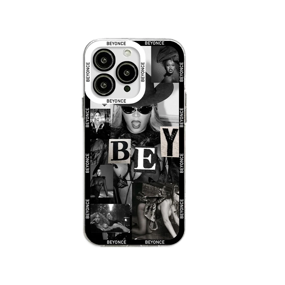 Beyonces Renaissance Singer Phone Case For iPhone 15 14 13 12 11 Mini Pro Max X XR 7 8 Plus Transparent Cover