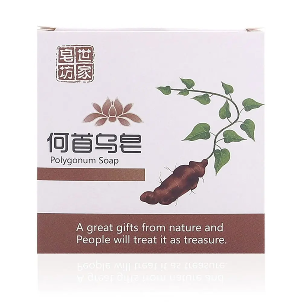 Promotes Hair Growth Prevents Hair Loss He Shou Wu Soap Shampoo Soap Essential Oil Soaps Multiflora Shampoo Bar