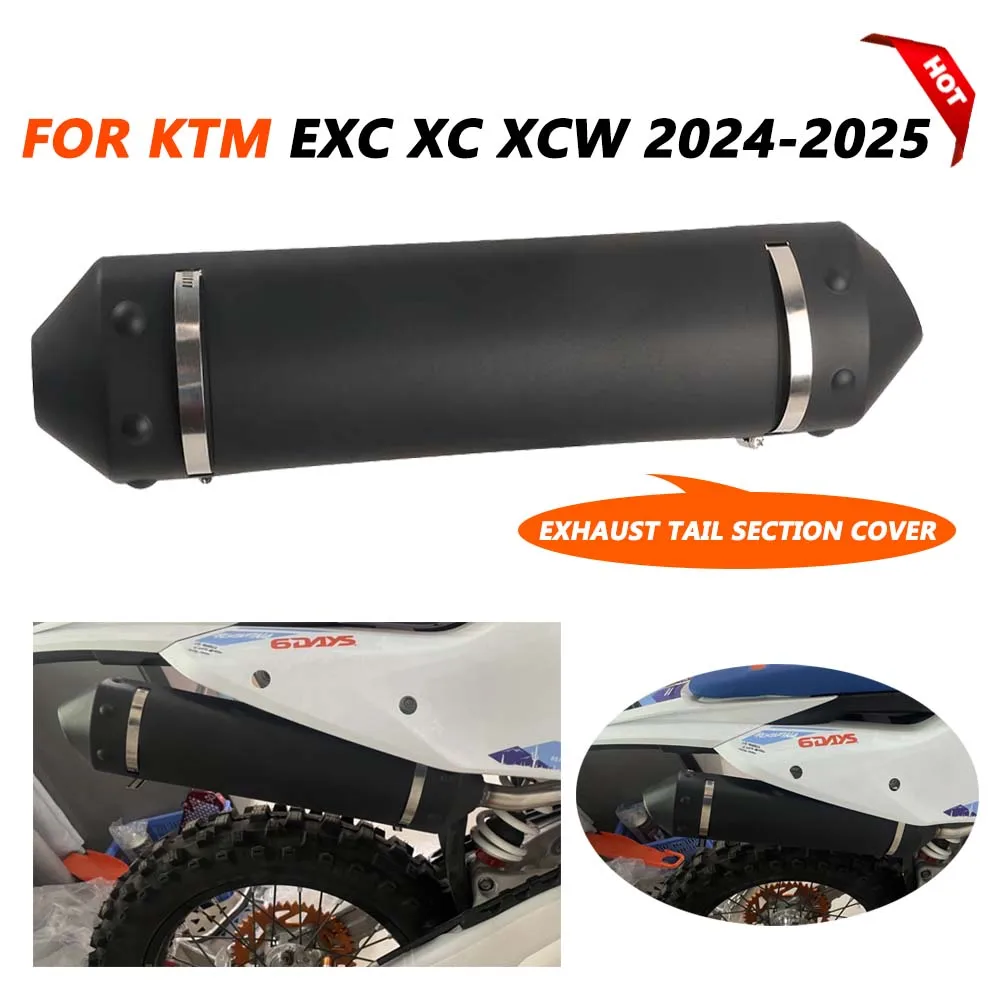 For KTM EXC XC XCW 250 300 EXC250 EXC300 2024 2025 High Quality Motocross Exhaust Pipe Protector Heat Shield Cover Guard