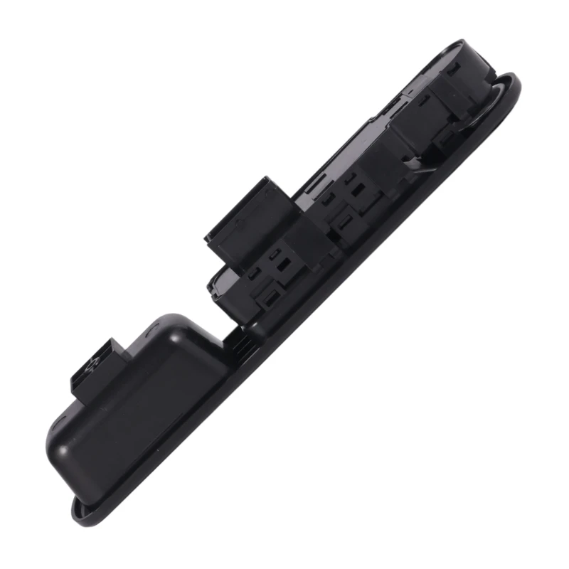 Black Automotive Window Switches 6554QC, Horizontal Control Bar, Two Buttons and Rear Electrical Port for Replacement H8WE