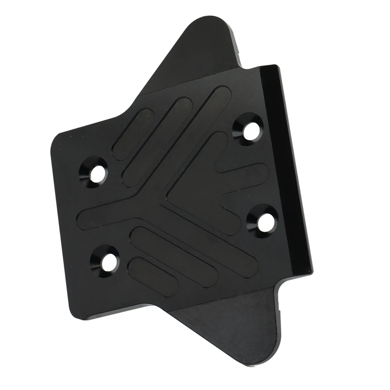 Placa inferior trasera de Metal, cubierta protectora, placa de deslizamiento para Arrma Kraton 6S 1/8 RC, piezas de mejora de coche