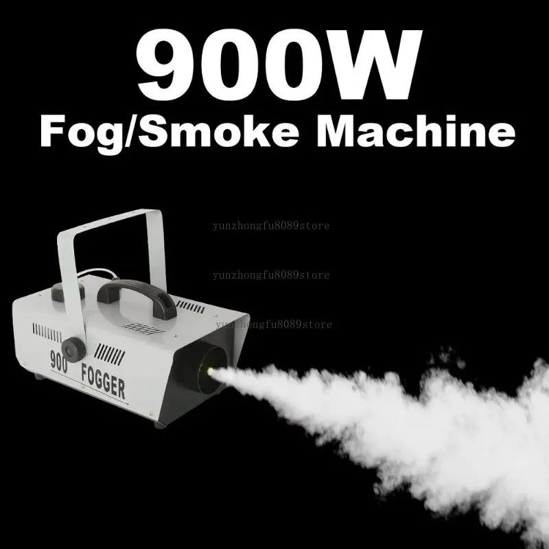 900W Wireless Remote Smoke Machine, Portable LED Fog Machine, Professional Stage Fogger for Party, Wedding, DJ and Event Use