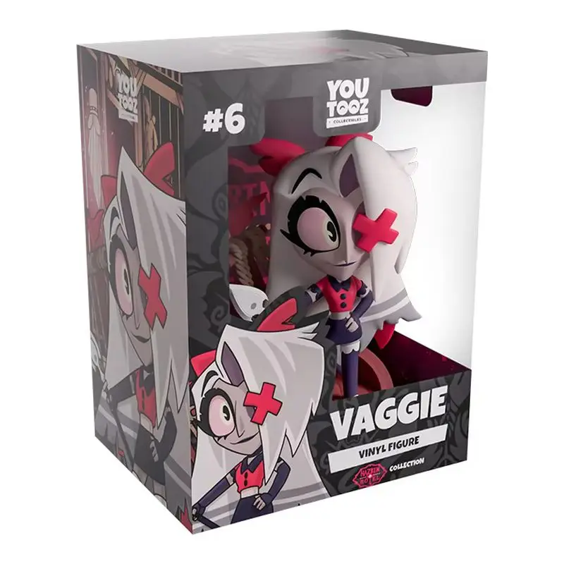 13.4Cm Pvc Youtooz Hazbin Hotel Alastor Game Action Figure Collectible Model Ornaments Garage Kit Doll Toys Gift