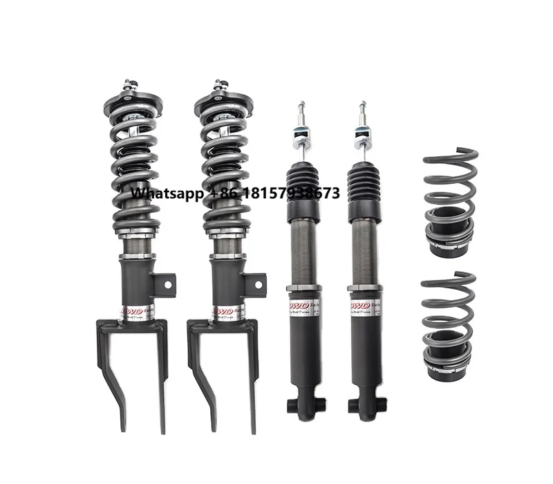 

High Performance 32 Steps Adjustable Front Rear Coilover Shock Absorber for Model 3 4WD 2017+ TSL001