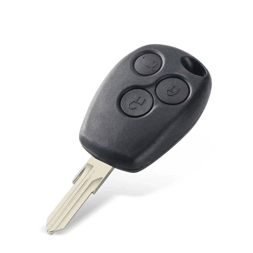 KEYYOU 2BTN Remote Car Key Shell Case For Renault Megane Modus Espace Laguna Duster Logan Clio Twingo DACIA 3 For NISSAN ALMERA