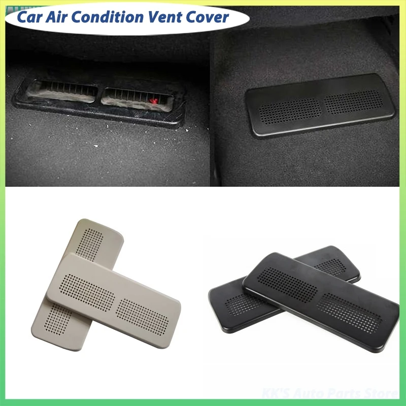 Seat AC Heat Floor Air Conditioner Duct Vent Outlet Grille Cover Car Accessories for Nissan Armada 2022 Patrol Y62 2011-2018