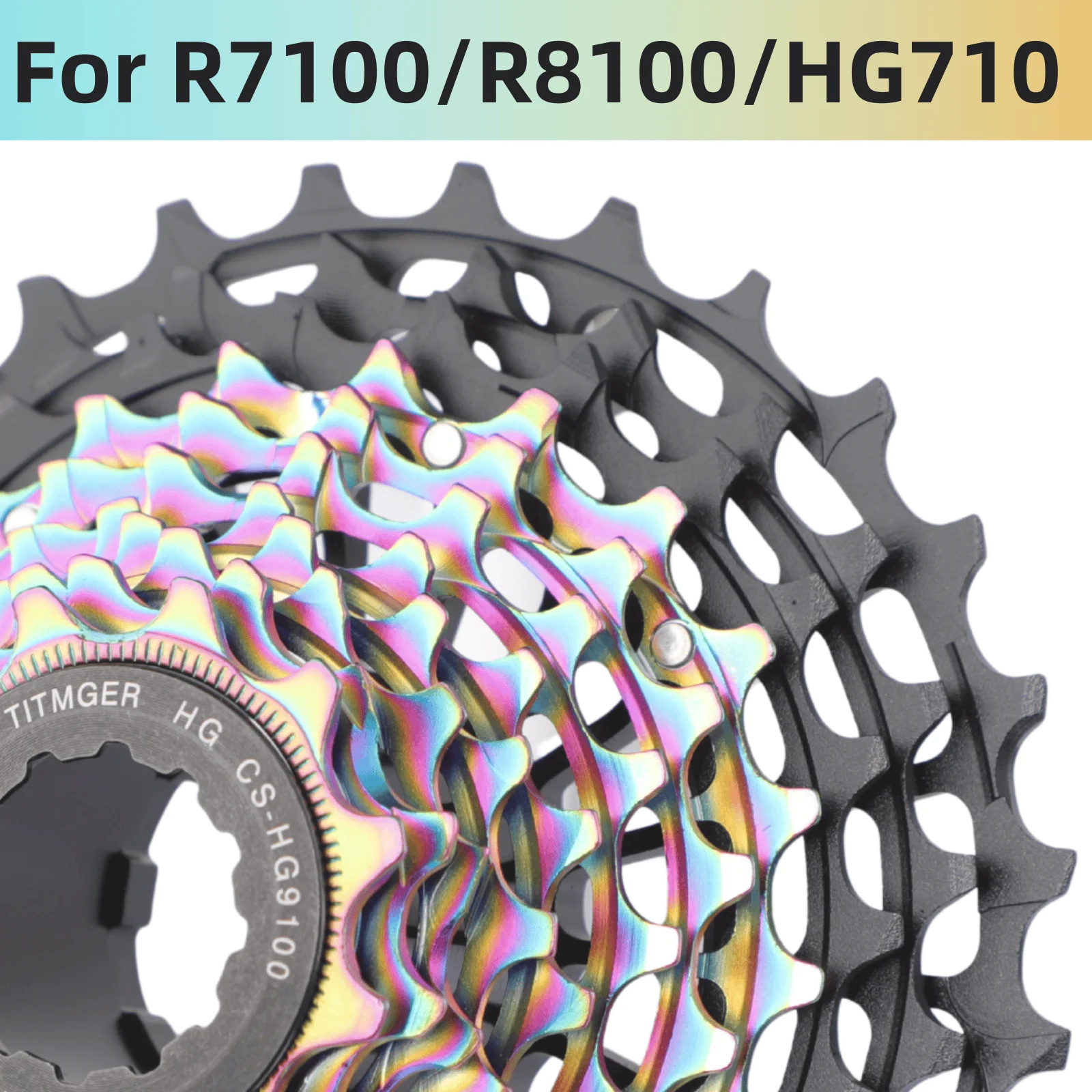 

Кассета TITMGER R7100 R8100 R7101 Cs Hg710 R9200 для Shimano 105, 12 скоростей, 11-36T, 28T, 30T, 32T, 34T, 12V, шоссейная, 12S, Hg