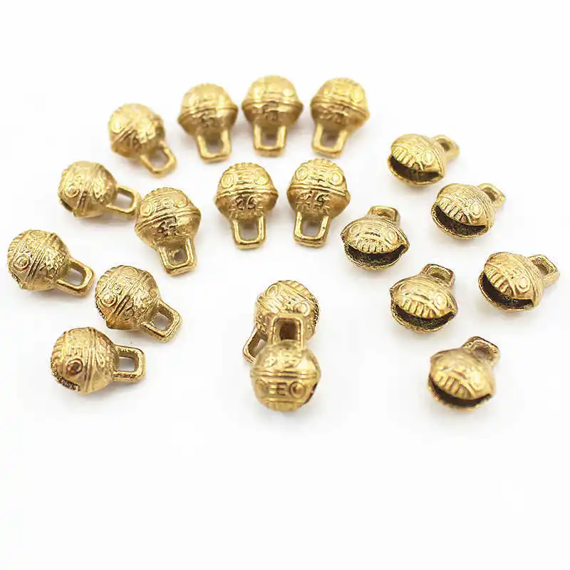 100PCS Golden Brass… - image